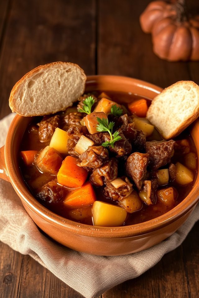 comforting meal for evening