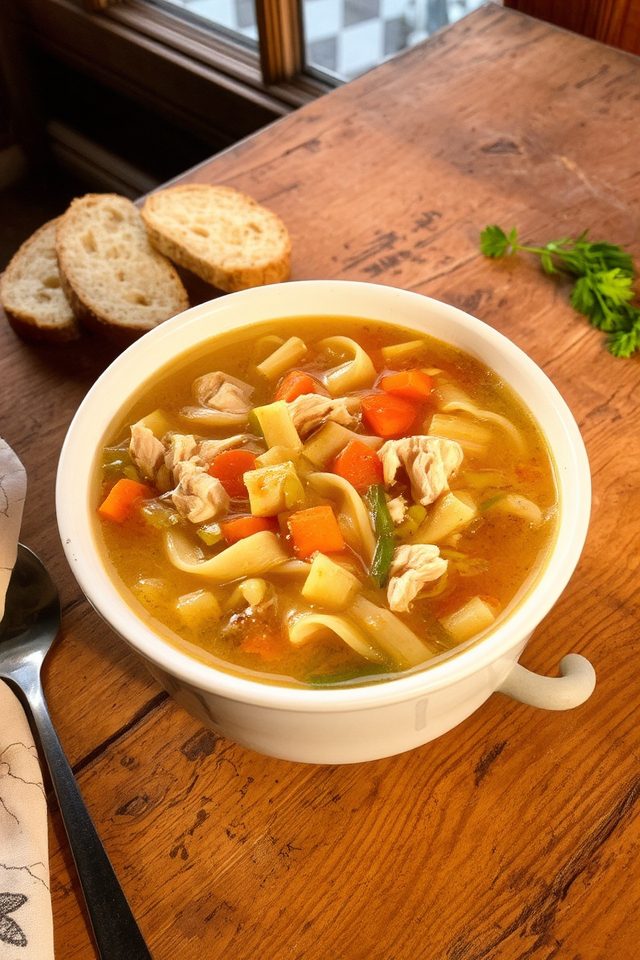 comforting soup for colds