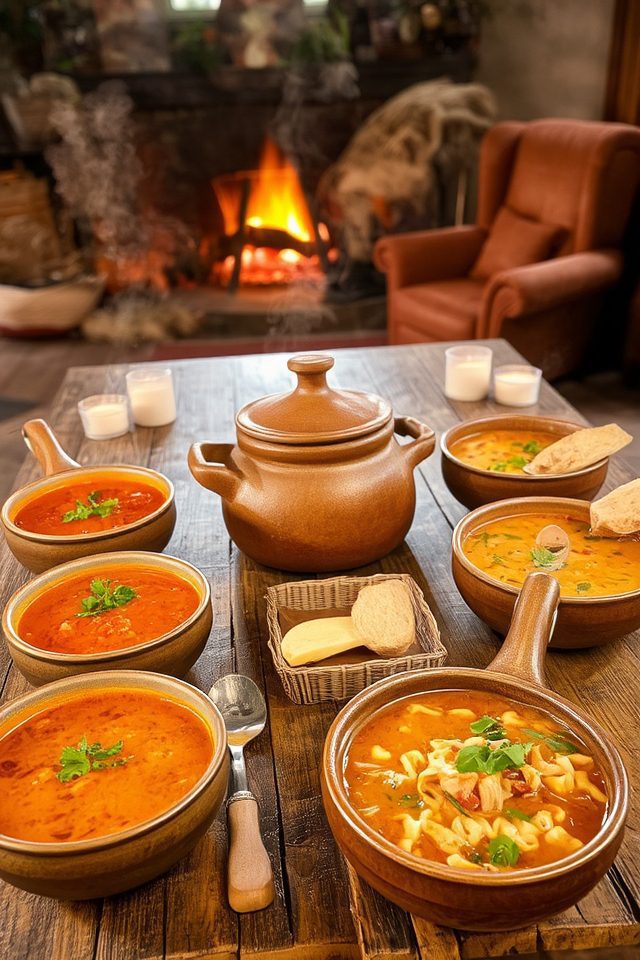 comforting soups for sharing