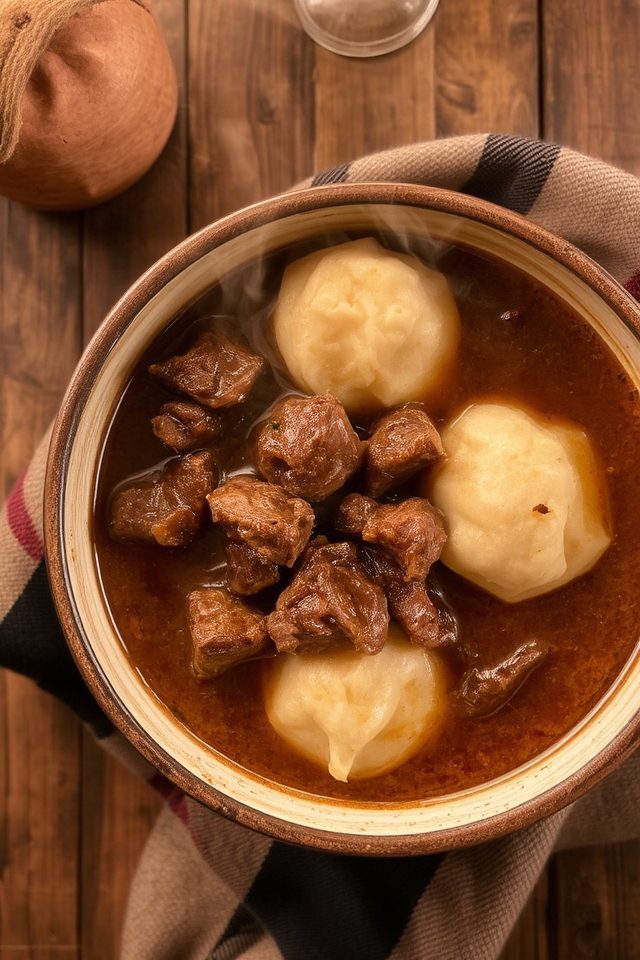 comforting winter beef stew