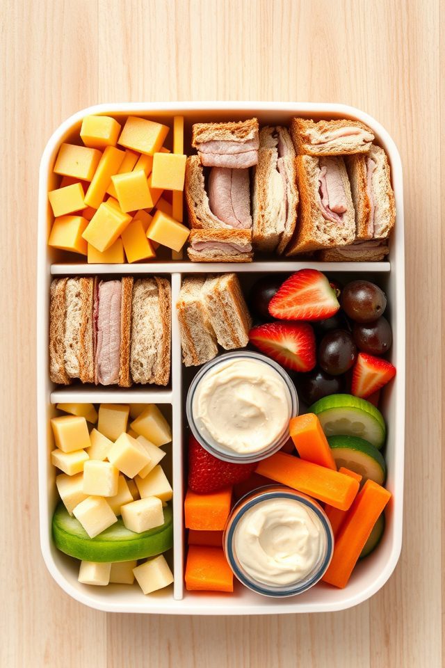 convenient bento box samples