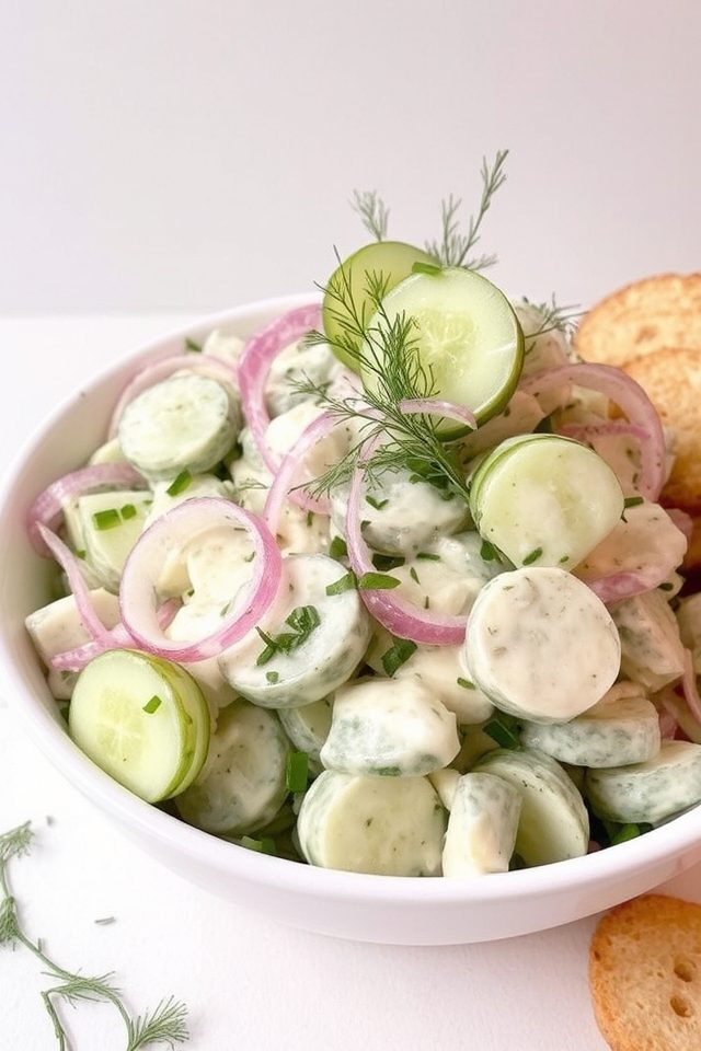 cool and creamy salad