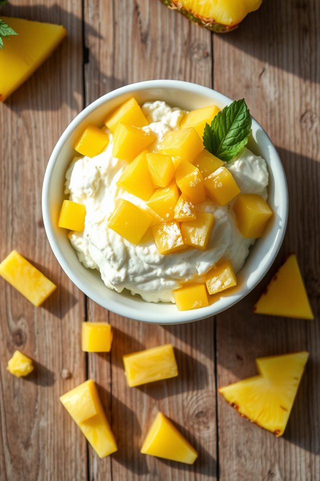 cottage cheese pineapple chunks