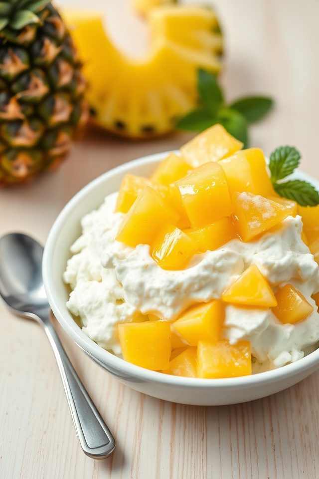 cottage cheese pineapple combination