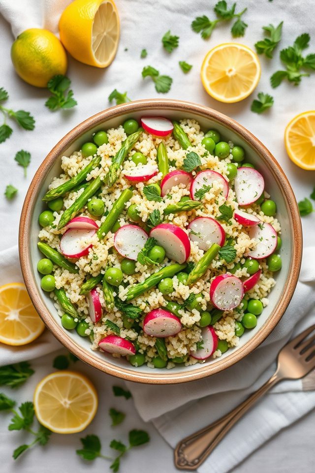 couscous with fresh vegetables