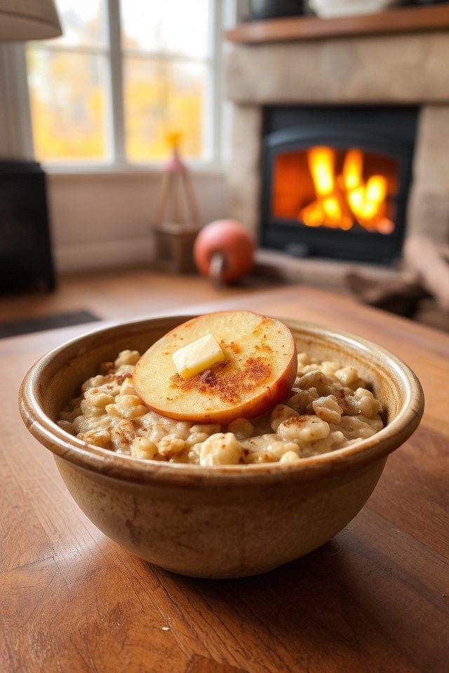 cozy winter morning treat