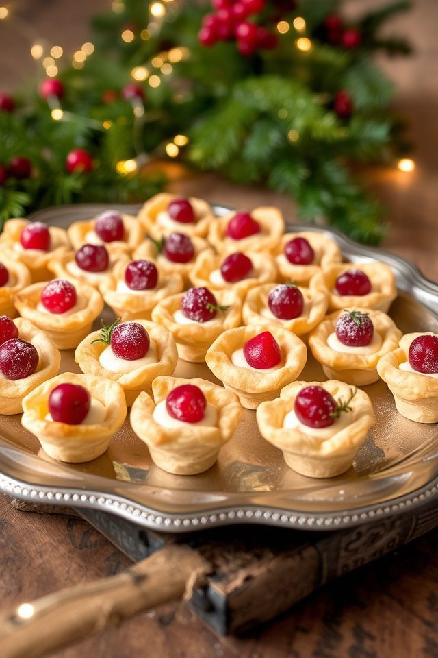 cranberry brie holiday appetizer
