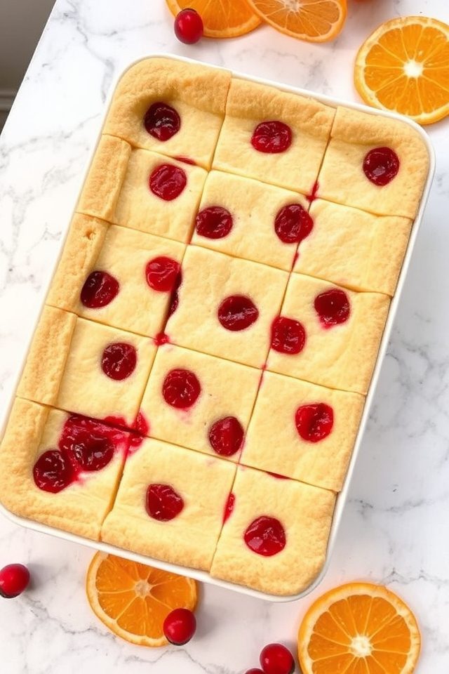 cranberry orange bliss bars
