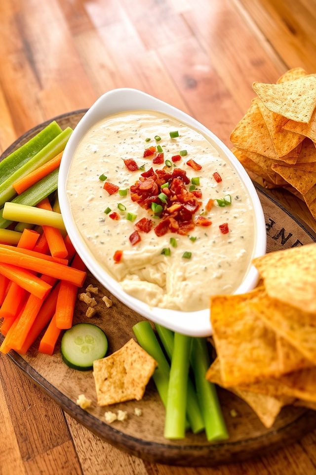 creamy bacon ranch dip