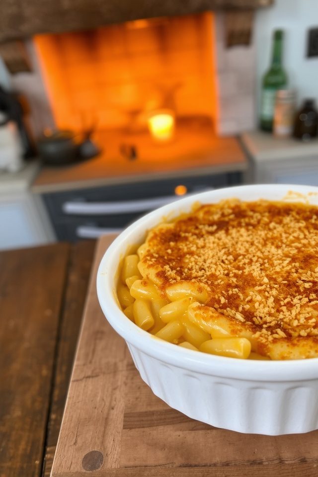 creamy baked mac cheese