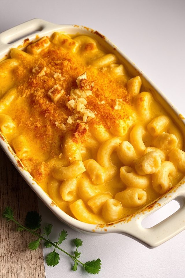 creamy baked mac cheese