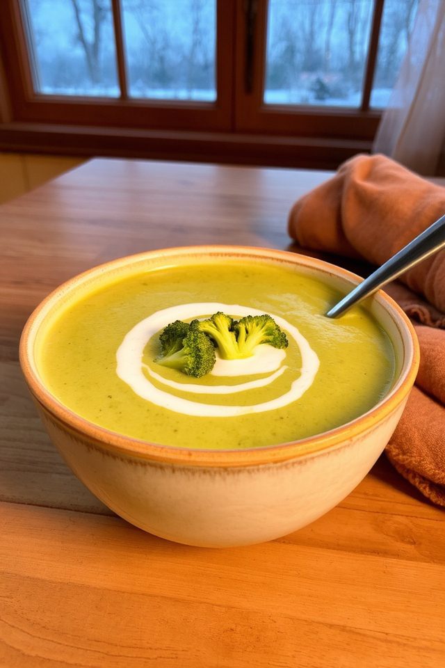 creamy broccoli soup delight