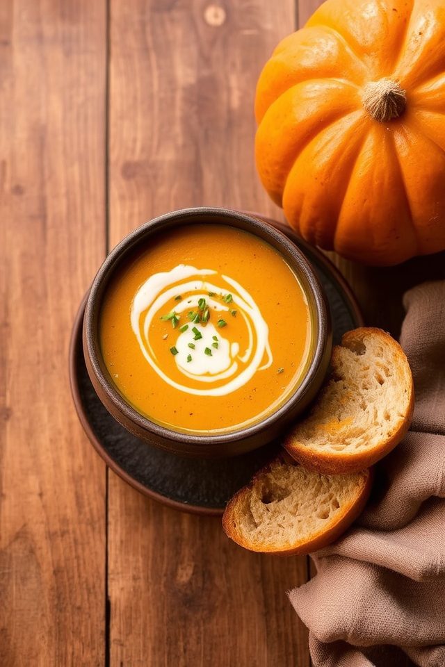 creamy butternut squash soup