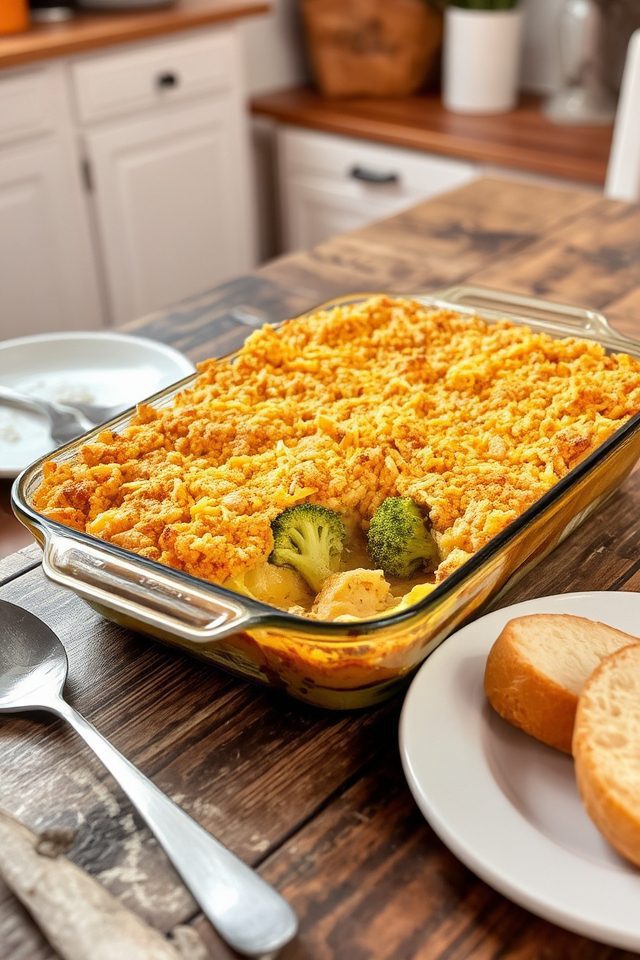 creamy chicken broccoli casserole