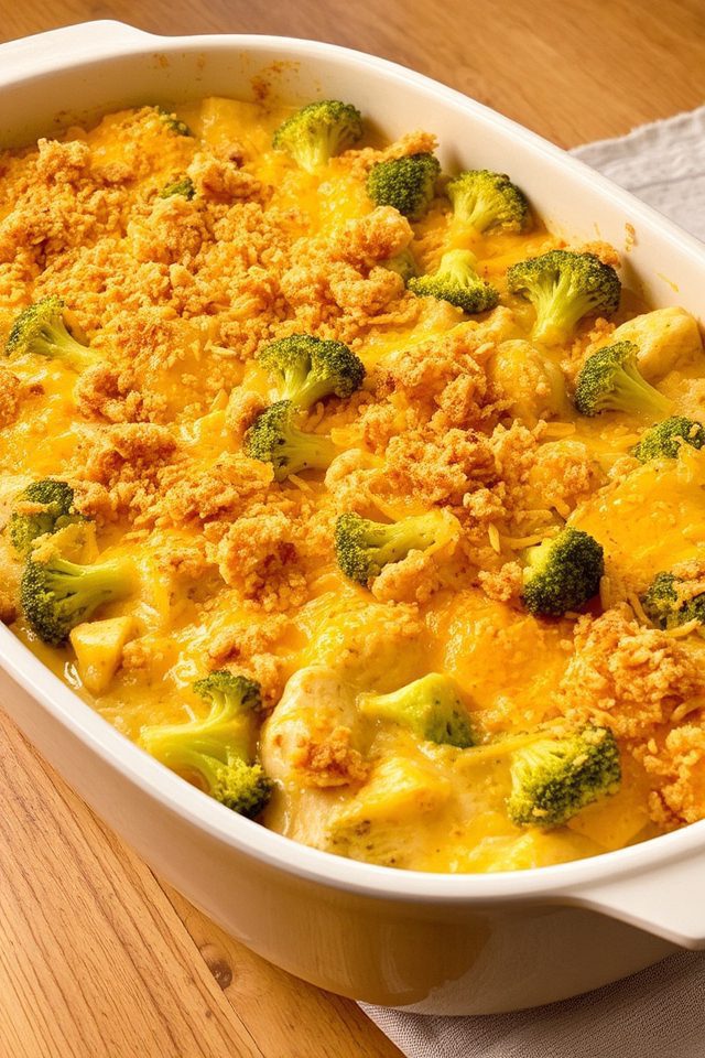 creamy chicken broccoli delight