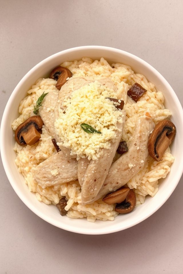creamy chicken meal option