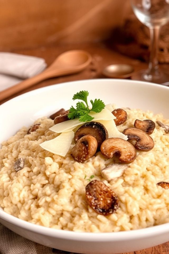 creamy chicken mushroom dish