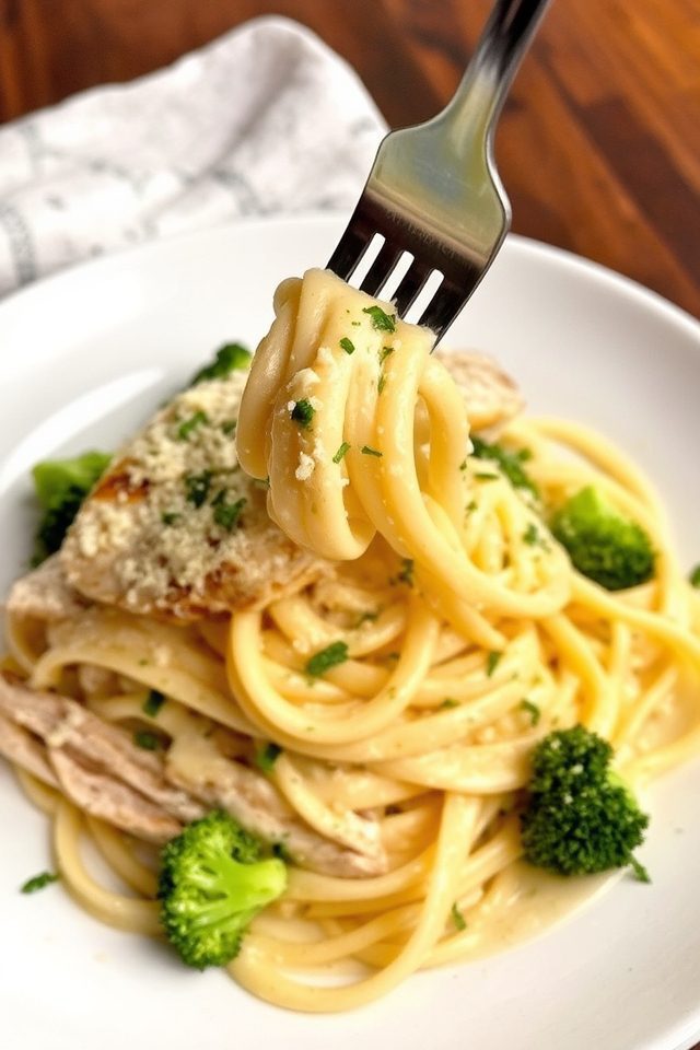 creamy chicken pasta dish
