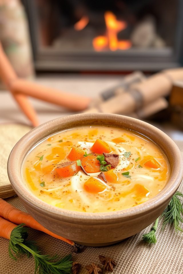 creamy coconut carrot stew
