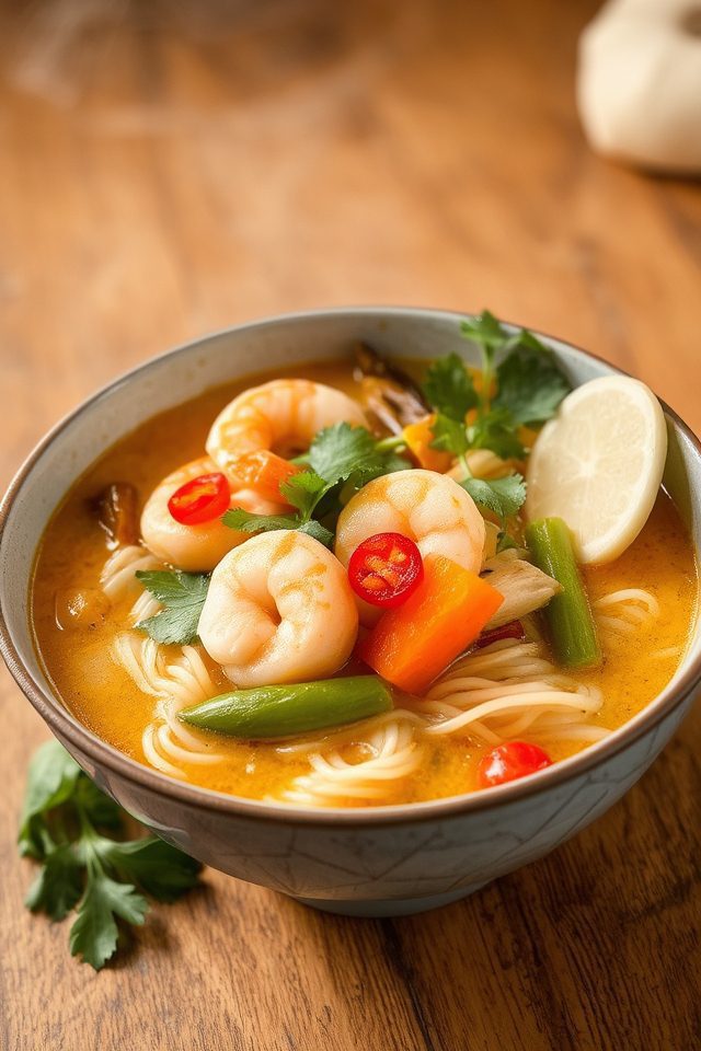 creamy coconut curry soup