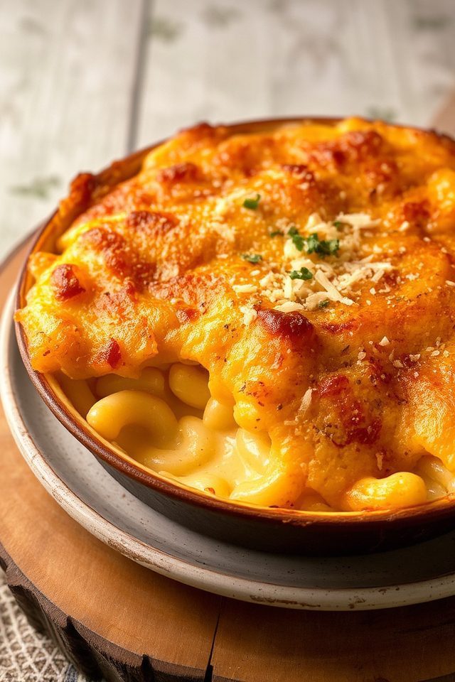 creamy comfort food dish
