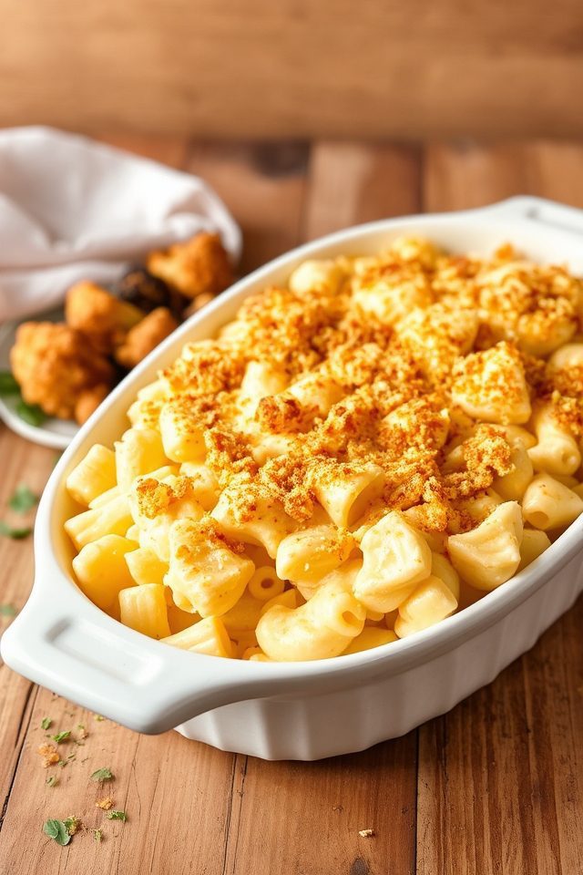 creamy comfort food dish