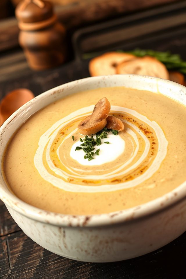 creamy earthy comfort food