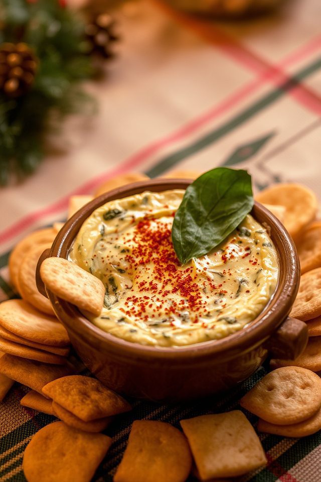 creamy holiday party dip