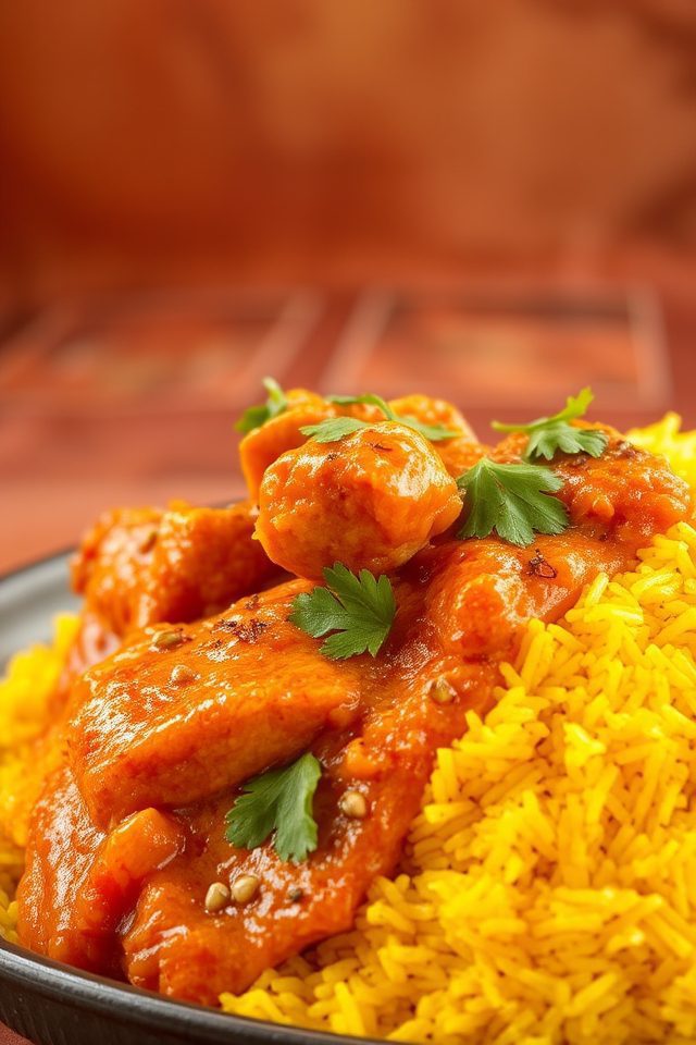 creamy indian chicken dish