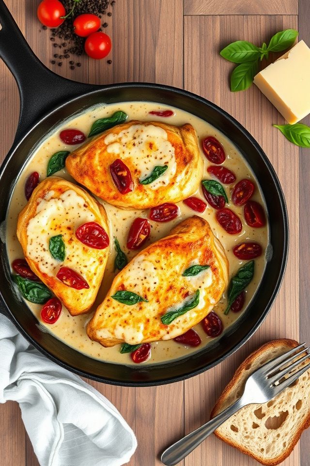 creamy italian chicken dish