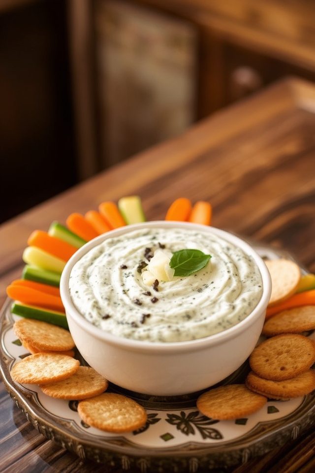 creamy italian spinach dip