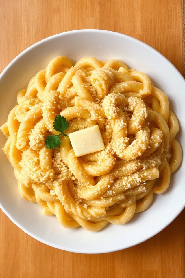 creamy macaroni comfort food