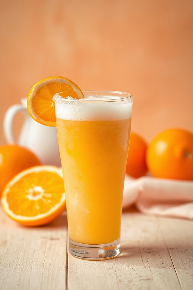 creamy orange soda delight