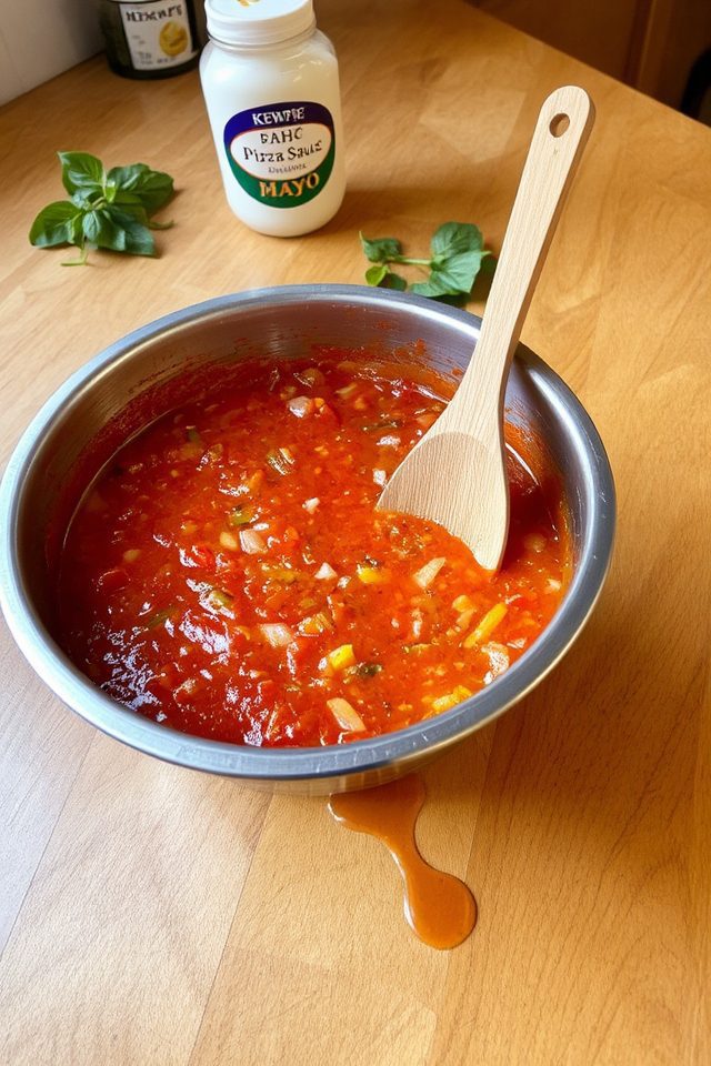 creamy pizza sauce base