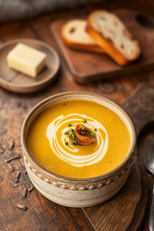 creamy potato leek soup