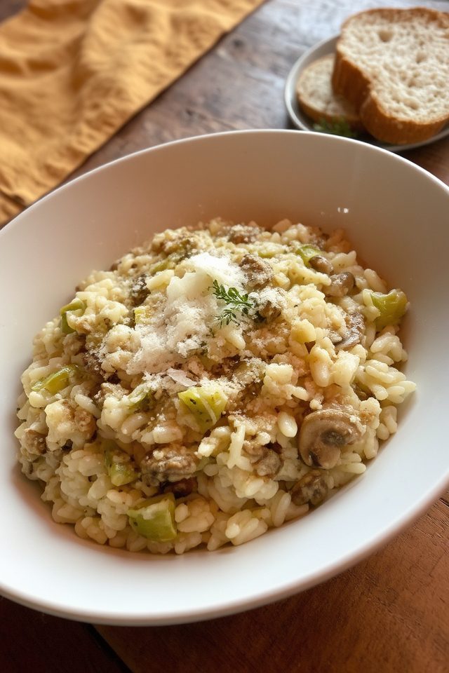 creamy savory rice dish