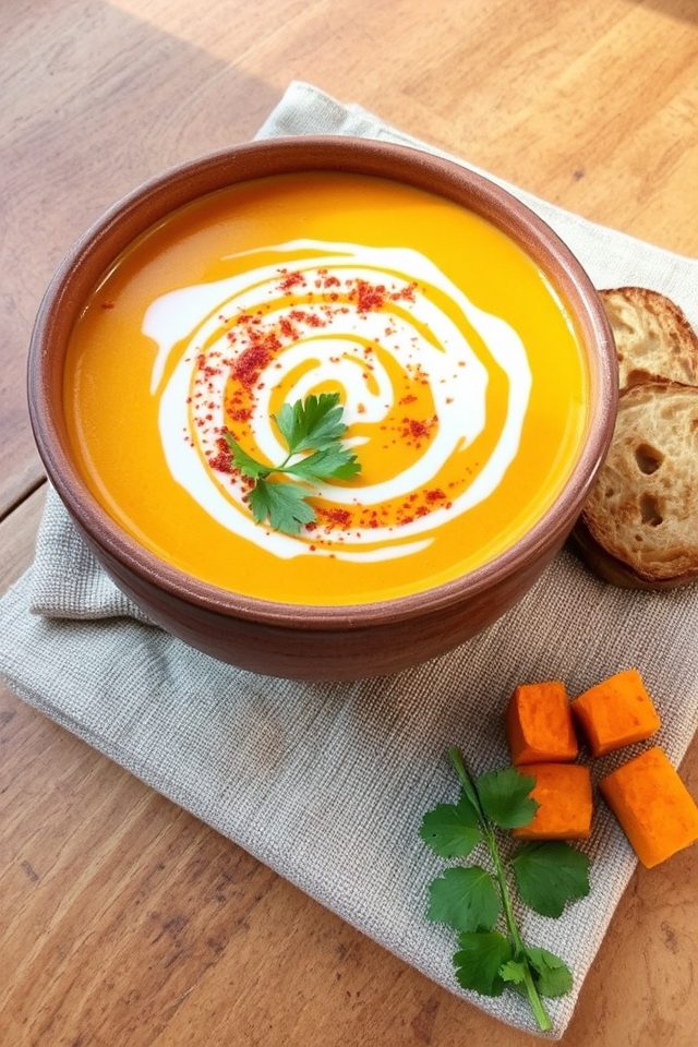 creamy spicy vegetable soup