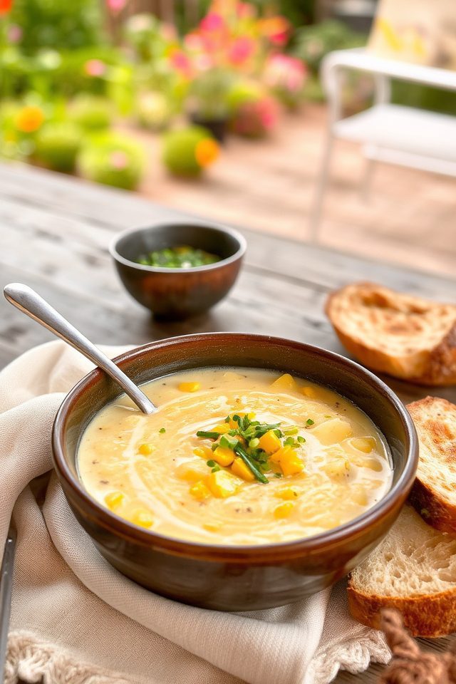 creamy summer slow chowder