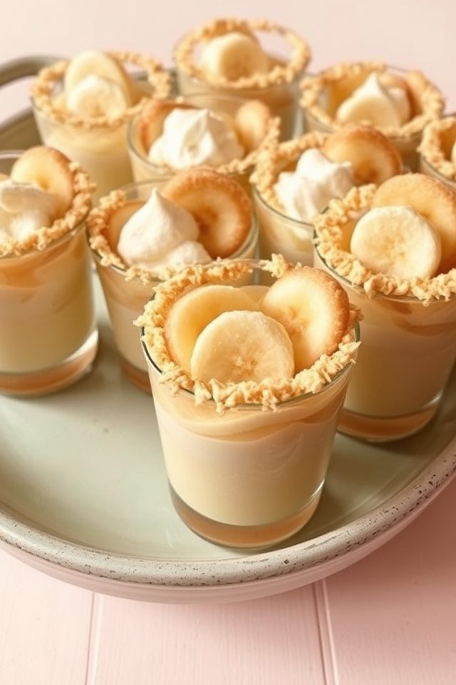 creamy sweet banana treats