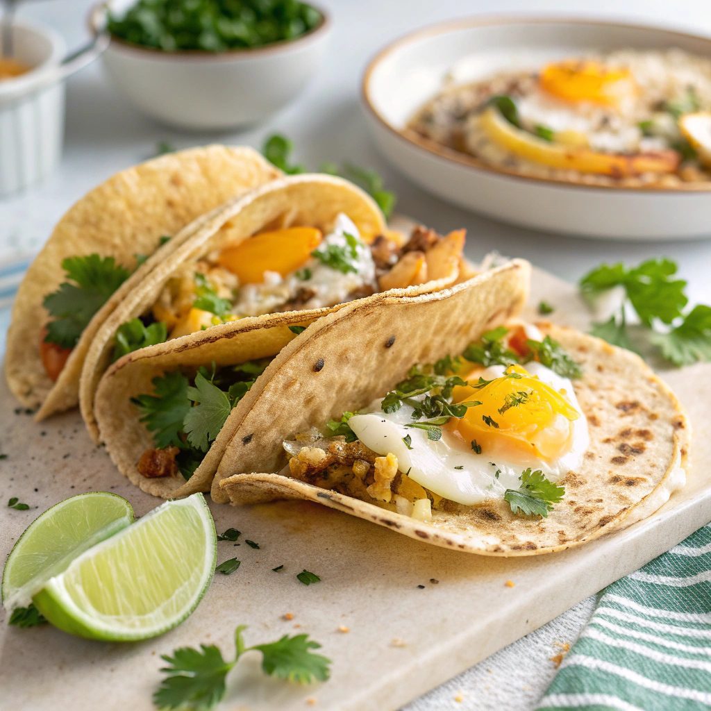 Best Fried Egg Breakfast Tacos Recipe