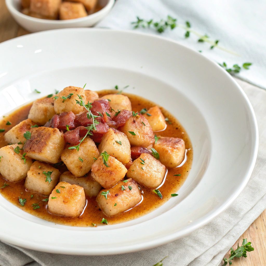 Homemade Rustic Red Potato Gnocchi Brown Butter Recipe