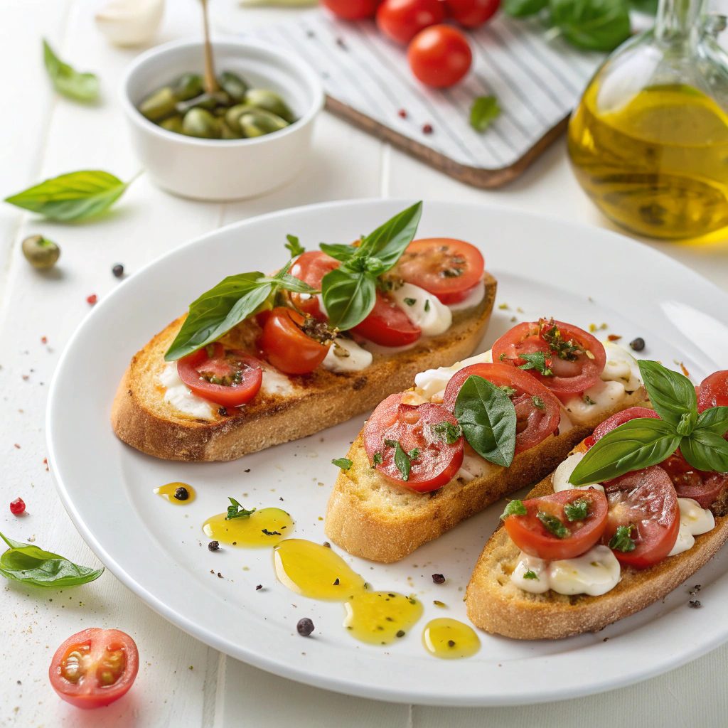 Fresh Tomato Bruschetta Recipe