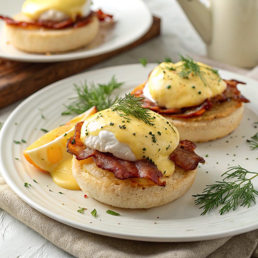 Classic Poached Eggs Benedict Recipe!