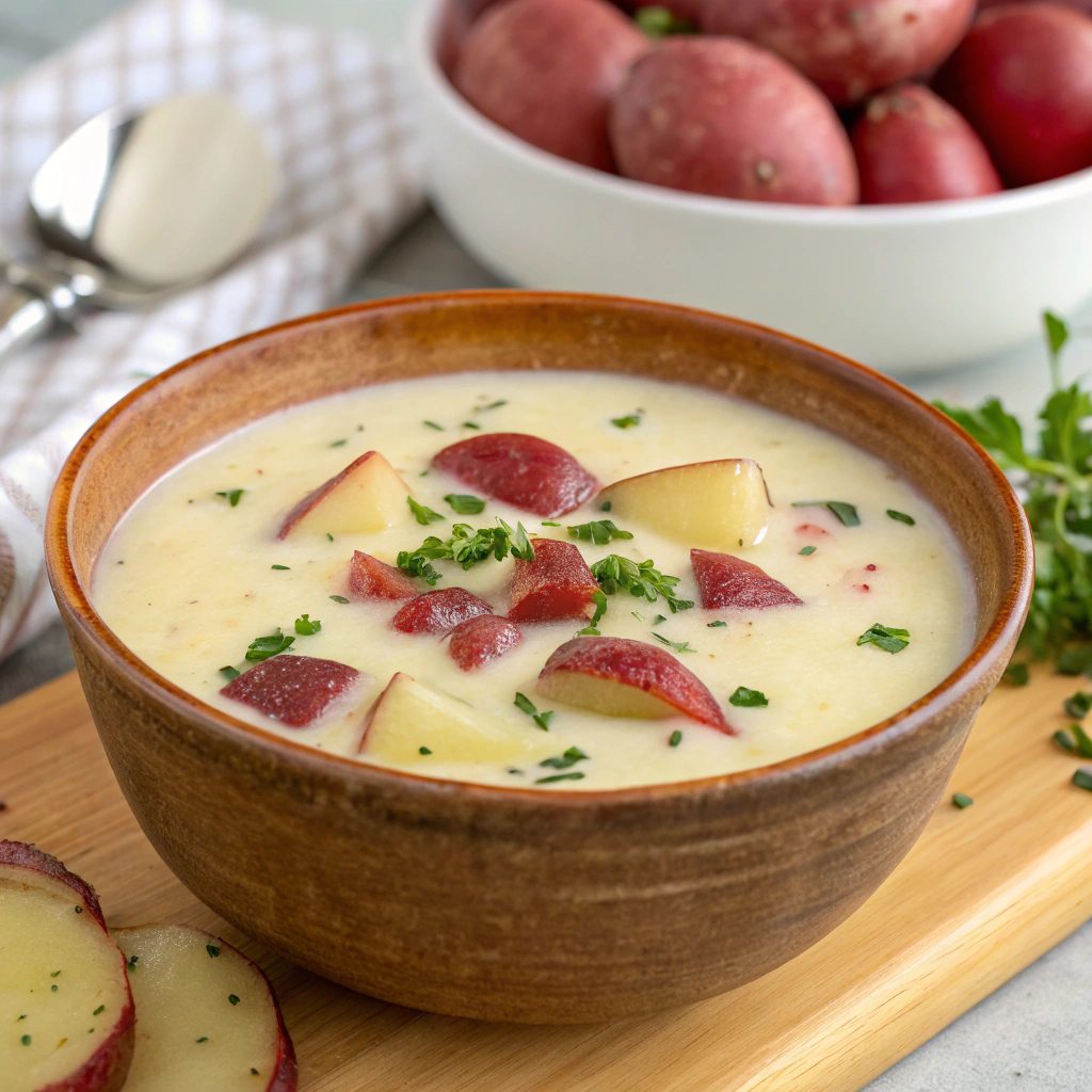Creamy Rustic Red Potato Soup