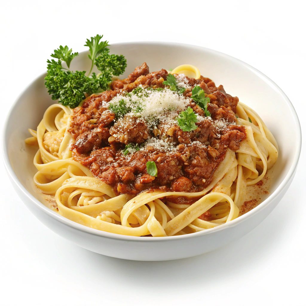 Easy One Pot Pasta With Meat Sauce Recipe!