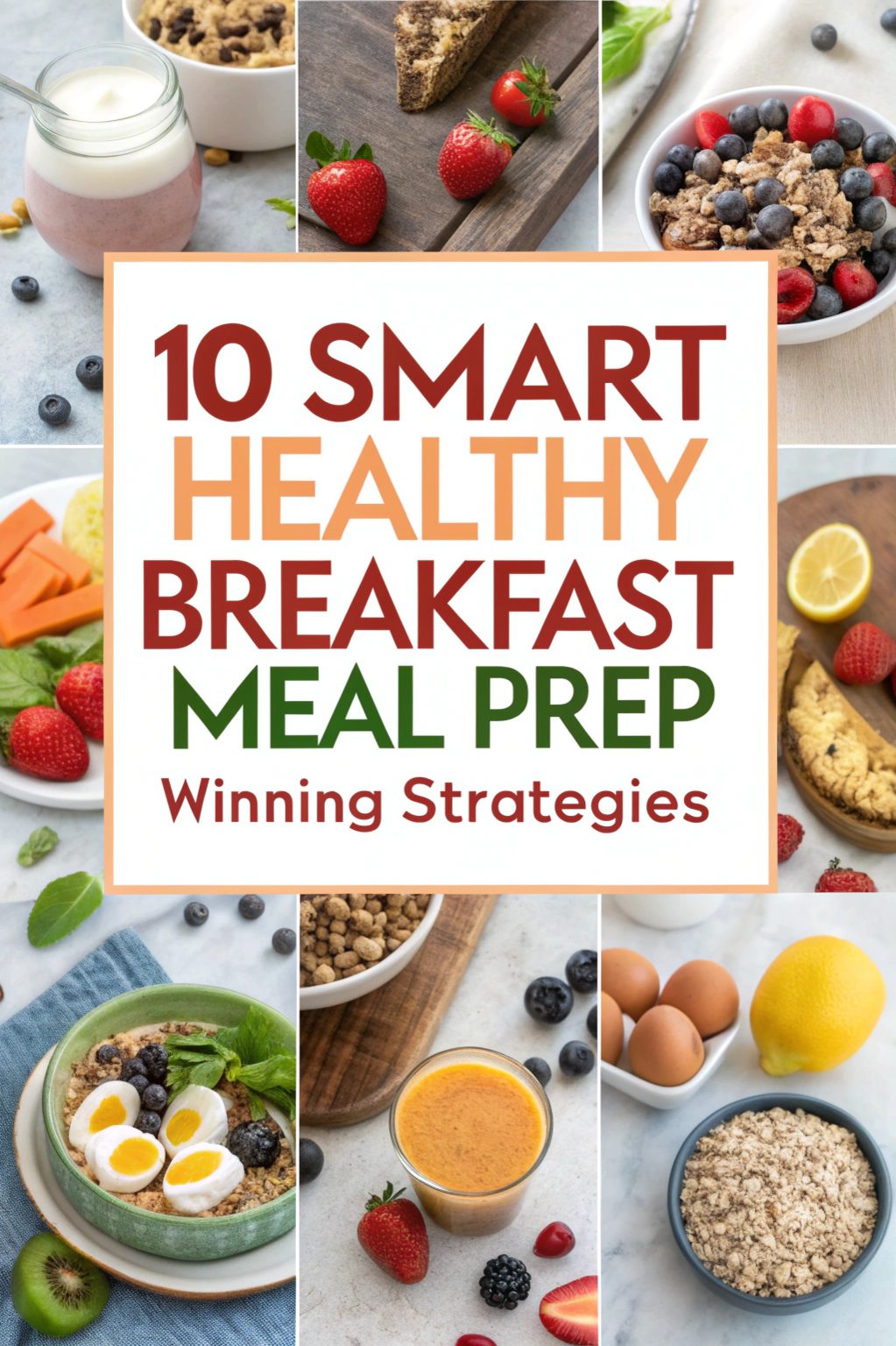 Smart Healthy Breakfast Meal Prep Winning Strategies