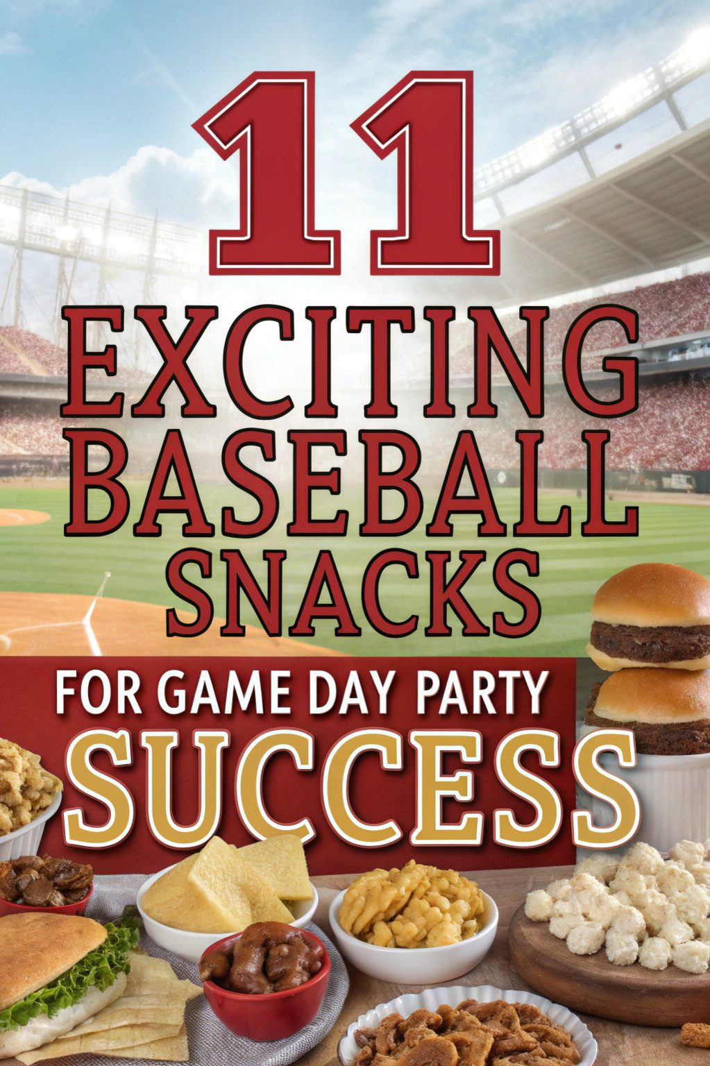 Exciting Baseball Snacks for Game Day Party Success