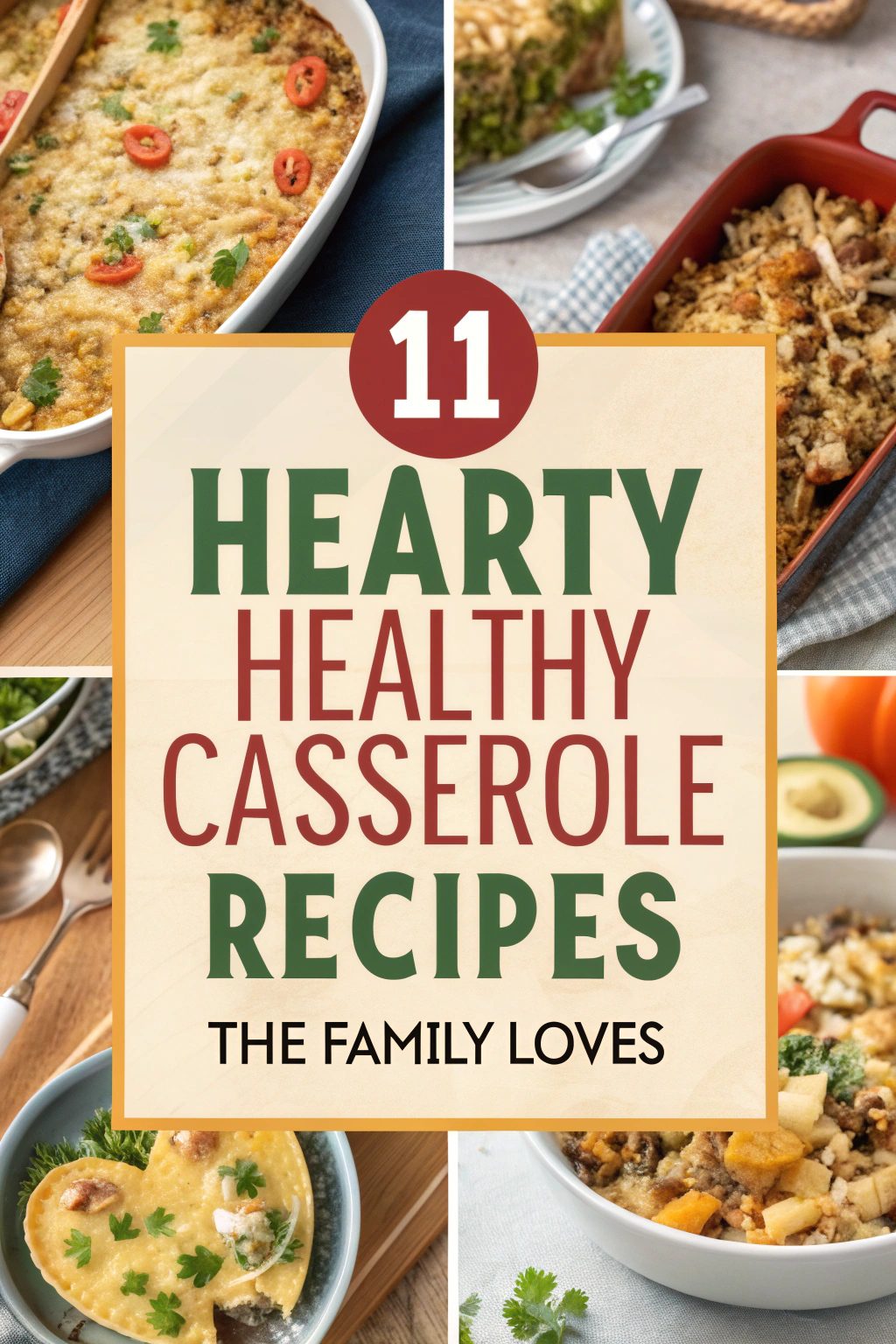 Hearty Healthy Casserole Recipes the Family Loves