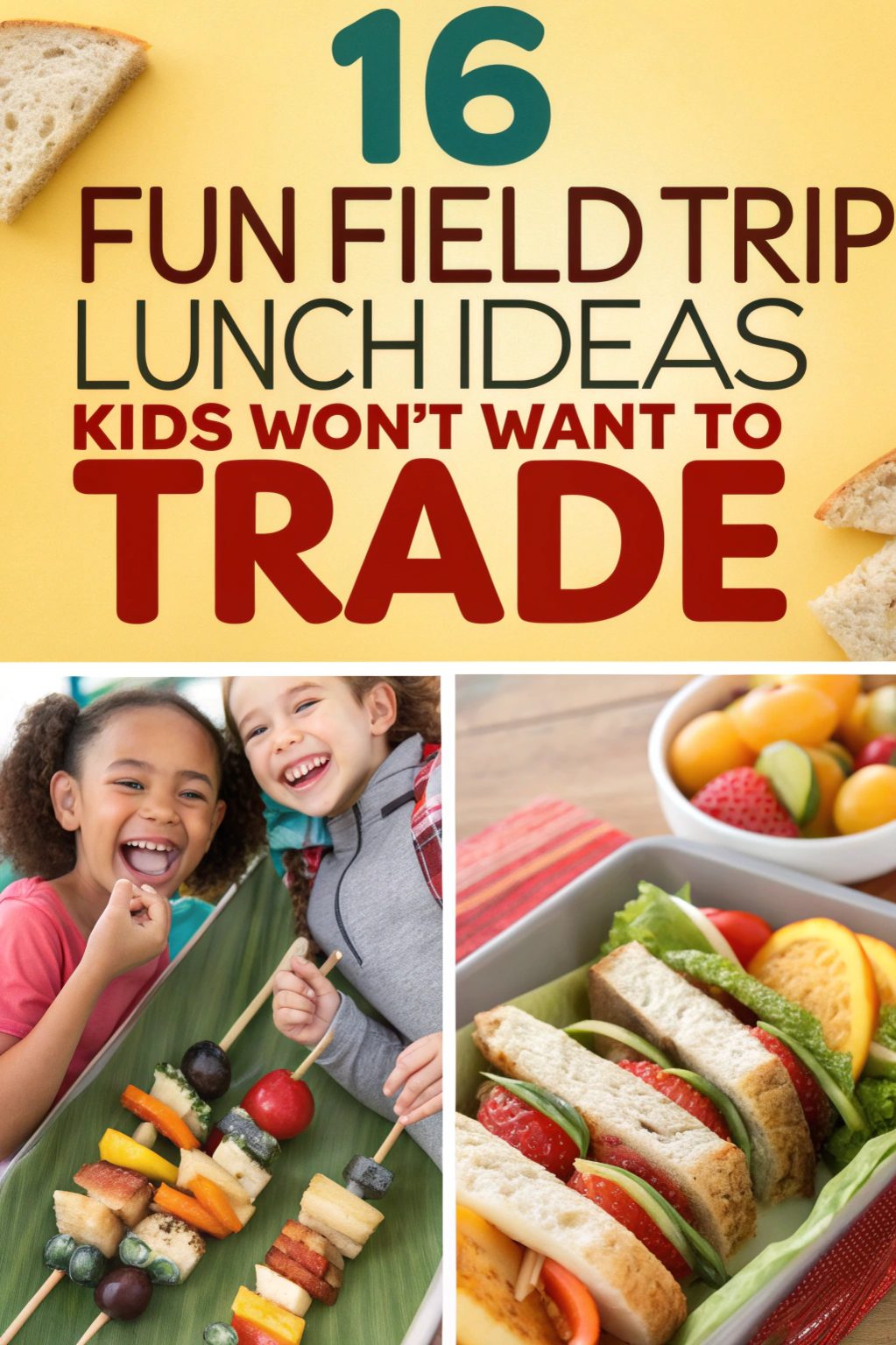 Fun Field Trip Lunch Ideas Kids Won't Want to Trade