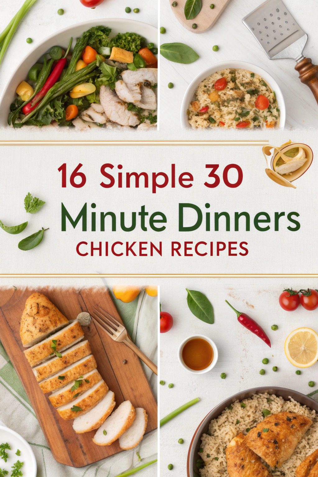 Simple 30 Minute Dinners Chicken Recipes Galore Now
